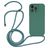 Mobigear Lanyard iPhone 14 Pro Max Silikon Handykette - Grün