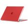 Mobigear Glossy MacBook Air 15 Zoll (2023-2025) Hardcase Hülle MacBook Case - Rot - Model A2941 / A3114 / A3241