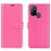 Mobigear Classic OnePlus Nord N100 Hülle Klapphülle Geldbörse - Magenta