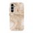 MIO Samsung Galaxy S24 FE MagSafe Hülle Hardcase Backcover - Gold Marble