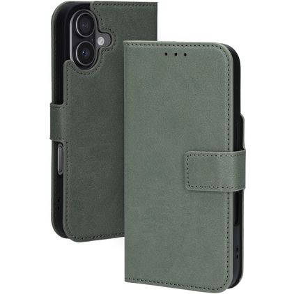 Mobiparts Classic Wallet iPhone 17 MagSafe Klapphülle - Stone Green