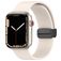 Mobigear Sport Mag Silikon Apple Watch Armband Magnetverschluss - 42/41/40/38 mm - Polarstern