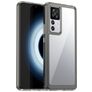 Mobigear Crystal Xiaomi 12T Hülle Hardcase Backcover - Transparent / Grau