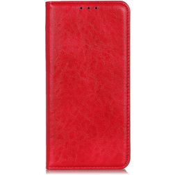 Mobigear Classic Elegance Samsung Galaxy A41 Hülle Klapphülle Geldbörse - Rot