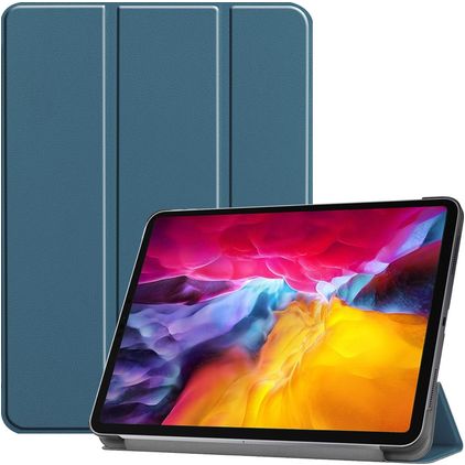 Mobigear Tri-Fold iPad Pro 11 Zoll (2021) Hülle Klapphülle - Grün