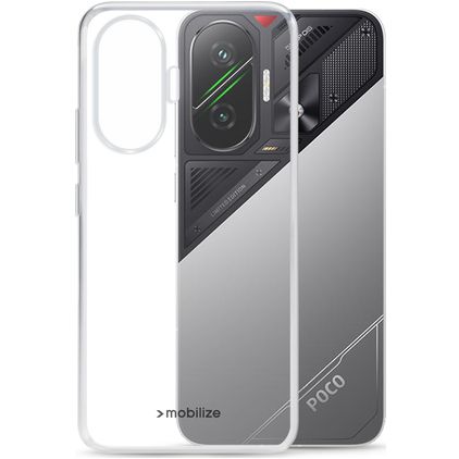 Mobilize Gelly Case Durchsichtig POCO F7 Hülle Flexibles TPU Backcover - Transparent