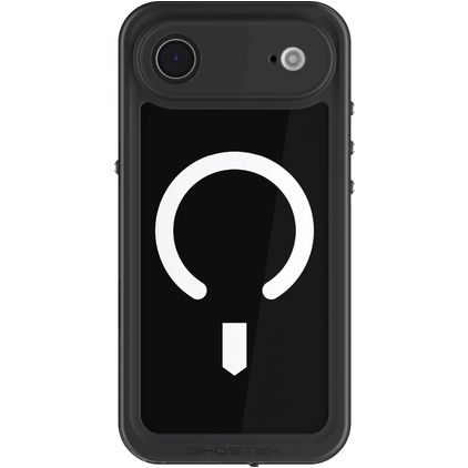 Ghostek Nautical Slim iPhone Air Wasserdicht MagSafe Hülle Hardcase Backcover Stoßfest - Schwarz