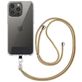 Mobigear Nylon Lanyard Universal-Handykette einstellbar - Gold