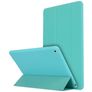 Mobigear Tri-Fold Gel iPad 7 (2019) Hülle TPU,Kunstleder Klapphülle - Türkis