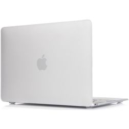 Mobigear Matte MacBook 12 Zoll (2015-2017) Hardshell Hülle Laptop Cover MacBook Case - Transparent - Modell A1534