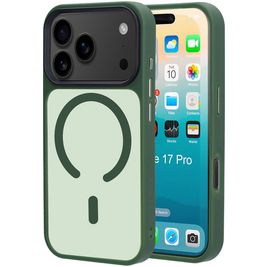 Mobiparts Hardcover iPhone 17 Pro MagSafe Hülle Hardcase Backcover - Satin Green