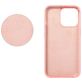 Mobigear Rubber Touch iPhone 14 Pro Silikon Hülle Backcover - Schwarz