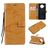 Mobigear Butterfly Xiaomi Mi 10T Lite Klapphülle Portemonnaie - Cognac