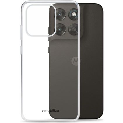 Mobilize Gelly Case Durchsichtig Motorola Moto G77 Hülle Flexibles TPU Backcover - Transparent