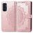 Mobigear Mandala Samsung Galaxy A16 Hülle Klapphülle Geldbörse - Roségold
