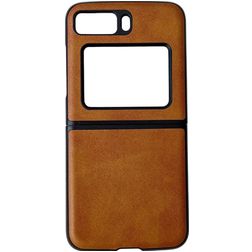 Mobigear Excellent Motorola Razr (2022) Hülle Hardcase Backcover - Braun
