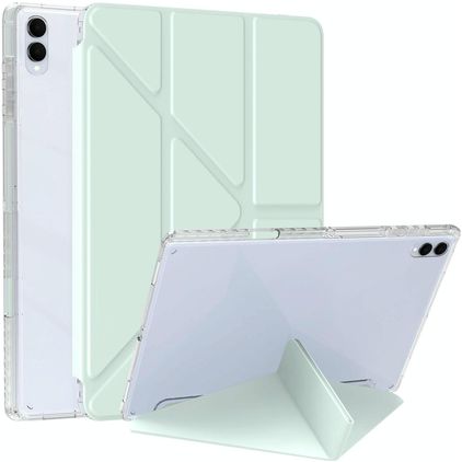 Mobigear Origami Samsung Galaxy Tab S11 Ultra Klapphülle - Grün