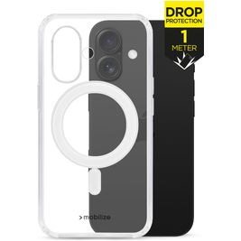 Mobilize Naked Protection Durchsichtig iPhone 16 MagSafe Hülle Hardcase Backcover Stoßfest - Transparent Mobilize Naked Protection Durchsichtig iPhone 16 MagSafe Hülle Hardcase Backcover Stoßfest - Transparent