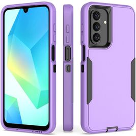 Mobigear Rugged Samsung Galaxy A16 Hülle Hardcase Backcover Stoßfest - Lila