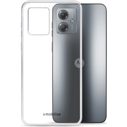 Mobilize Gelly Durchsichtig Motorola Moto G14 Hülle Flexibles TPU Backcover - Transparent