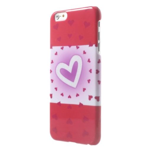 Mobigear Design iPhone 6s Plus Hülle Hardcase Backcover - Herzen