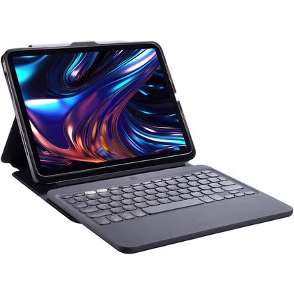 ZAGG Pro Keys 2 iPad Pro 13 Zoll (2025) Hülle QWERTY Bluetooth Tastatur Klapphülle + Stifthalter - Schwarz