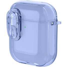 Mobigear Crystal Clip Apple AirPods 2 Hardcase Hülle - Blau