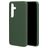 Mobiparts Samsung Galaxy S25 Silikon Hülle Backcover - Forest Green
