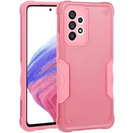 Mobigear Non-slip Armor Samsung Galaxy A53 Hülle Hardcase Backcover Stoßfest - Pink