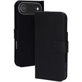 Mobiparts Classic Wallet iPhone Air MagSafe Hülle Klapphülle - Schwarz