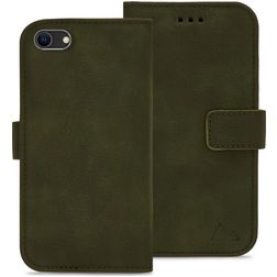 My Style Flex Wallet iPhone 7 Hülle Klapphülle Geldbörse - Forest Green
