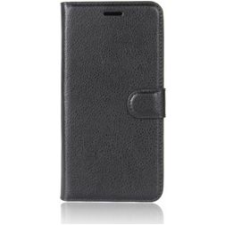 Mobigear Classic Samsung Galaxy Note 8 Hülle Klapphülle Geldbörse - Schwarz