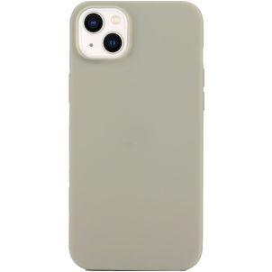 Mobigear Colors iPhone 14 Plus Hülle Flexibles TPU Backcover - Grau