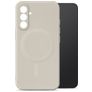 My Style Protective Flex Samsung Galaxy A36 MagSafe Hülle Flexibles TPU Backcover - Antique White