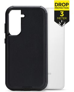 Mobilize Defender Samsung Galaxy S21 FE Hülle Hardcase Backcover Stoßfest - Schwarz