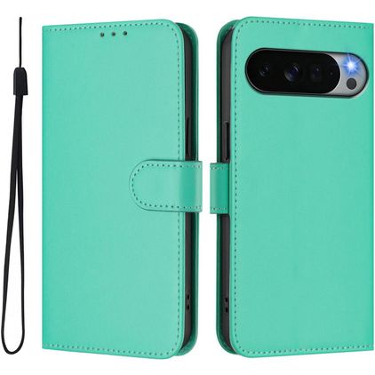 Mobigear Urban Wallet Google Pixel 11 Pro XL Hülle Klapphülle Geldbörse - Grün