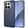 Mobigear Brushed Slim Xiaomi 15 Pro Hülle Flexibles TPU Backcover - Blau