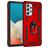 Mobigear Armor Ring Samsung Galaxy A53 Hülle Hardcase Backcover Stoßfest mit Ringhalter - Rot