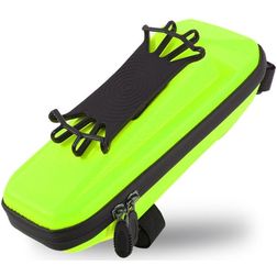 Mobigear Zipper Bag Fahrradrahmen Klemme Universal - 6.5 Zoll - Gelb