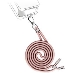 Valenta Lanyard Universal-Handykette einstellbar - Metallic Rose