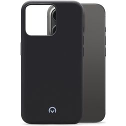 Mobilize Rubber Gelly iPhone 15 Pro Hülle Flexibles TPU Backcover - Matt Black