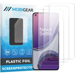 Mobigear OnePlus 8T Displayschutz Schutzfolie - Hüllenfreundlich (3er Pack)