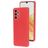 Mobiparts Samsung Galaxy A33 Silikon Hülle Backcover - Scarlet Red