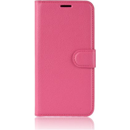 Mobigear Classic OPPO Reno 3 Pro Hülle Klapphülle Geldbörse - Magenta
