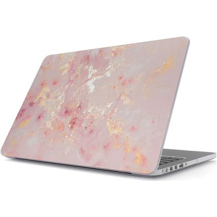 Burga Hardshell MacBook Air 13 Zoll (2022-2026) Hardcase Hülle MacBook Case - Golden Coral - Model A2681 / A3113 / A3240 / A3449