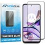 Mobigear Premium Motorola Moto G23 Panzerglas Gehärtetes Glas Displayschutz - Hüllenfreundlich - Schwarz