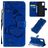 Mobigear Butterfly Samsung Galaxy A51 5G Hülle Klapphülle Geldbörse - Blau