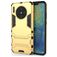 Mobigear Armor Stand Huawei Mate 30 Hülle Hardcase Backcover Stoßfest mit Ständer - Gold