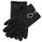 Uunique Leather Touchscreen Handschuhe - M/L - Schwarz