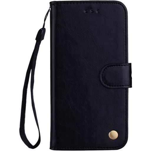 Mobigear Wallet Huawei P Smart Plus (2019) Hülle Klapphülle Geldbörse - Schwarz